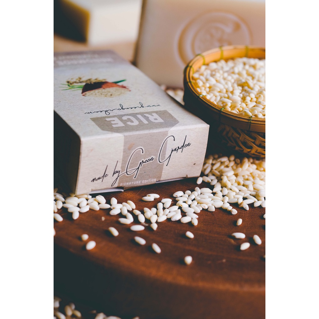 Xà phòng handmade Gạo  từ Green Garden