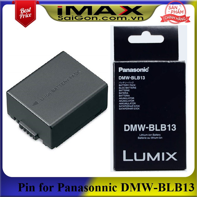 Pin thay thế pin máy ảnh Panasonic DMW-BLB13