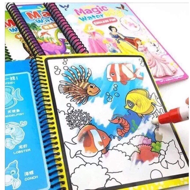 Tranh tô màu thần kì cho bé
