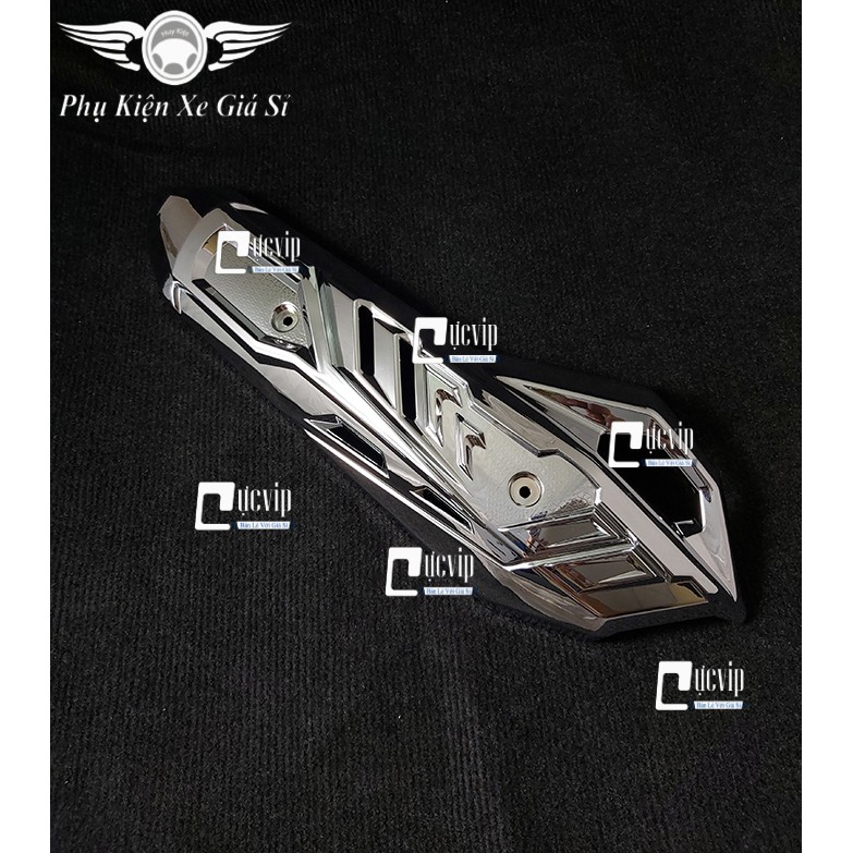 Ốp Pô Xe AirBlade 2021 (2013 - 2021), Vario 2015 - 2017 Xi Mạ Crom MS2469