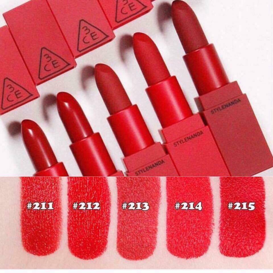 [GIÁ GỐC] [CHÍNH HÃNG FREESHIP] SON 3CE RED RECIPE LIP