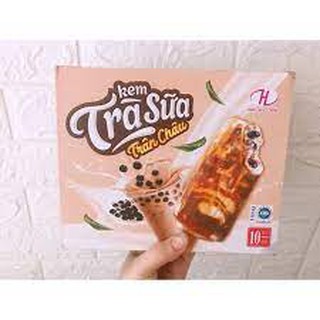 Kem Trà Sữa Trân Châu Que - hộp 5 chiếc