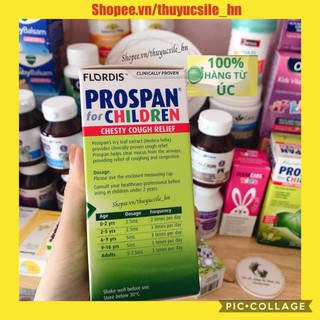 Siro-ho úc 100ml date mới 2022, siro-pro span-úc