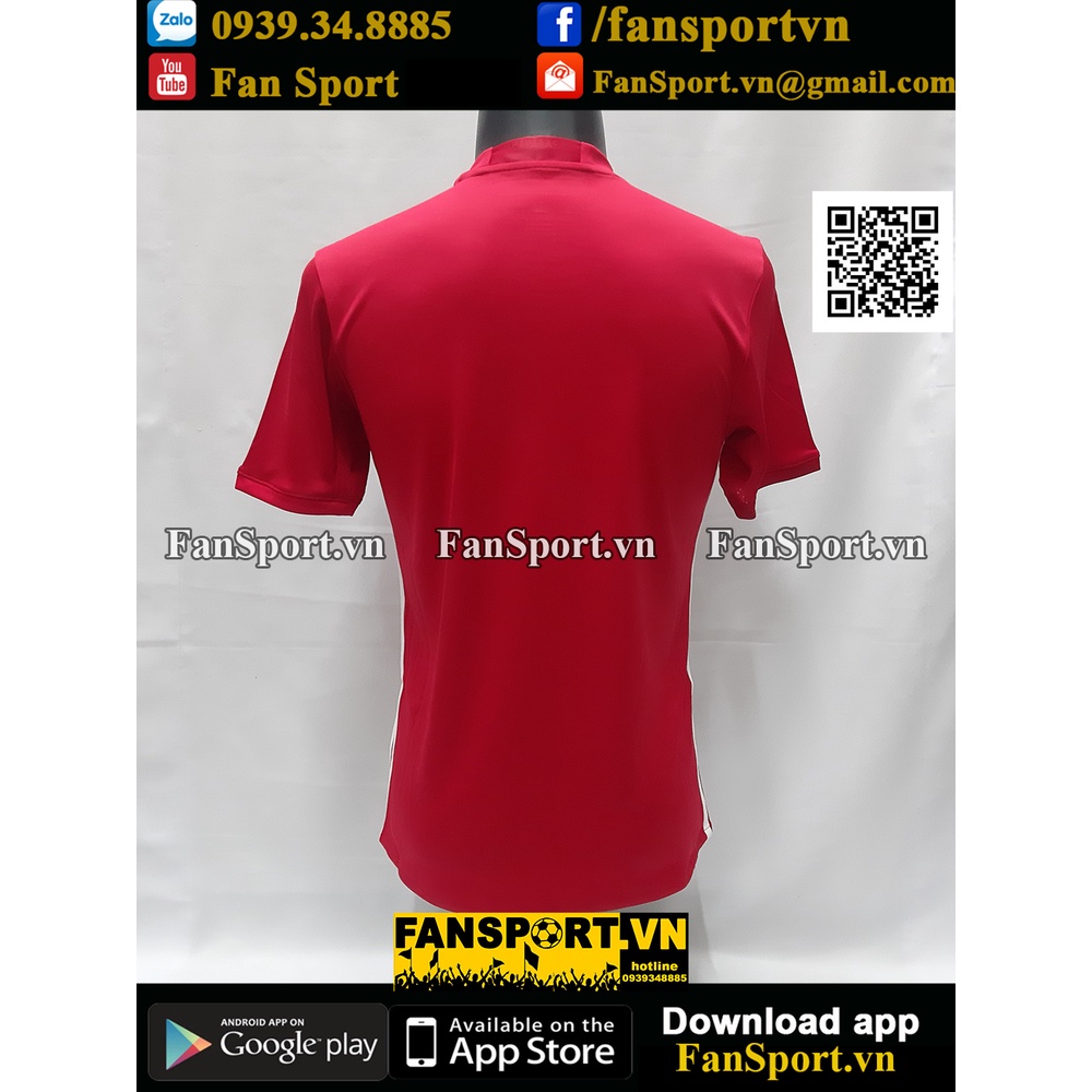 Áo đấu bóng đá Manchester United 2016-2017 home shirt jersey red BNWT AI6720 Adidas