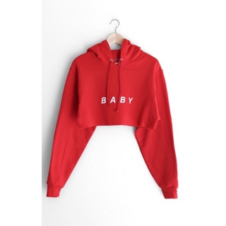 [Ảnh thật] Hoodie croptop (38-53kg). áo croptop hoodie. baby