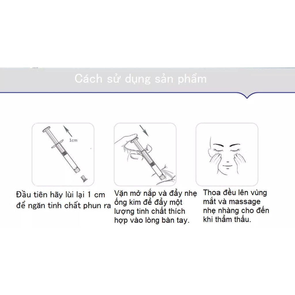 Tinh Chất Trẻ Hóa Vùng Mắt Boquanya Thoa Kem Dưỡng Mắt Dạng Kim Giúp Giảm Nếp Nhăn Vùng Mắt Kem Dưỡng Ẩm Và Nuôi Dưỡng V