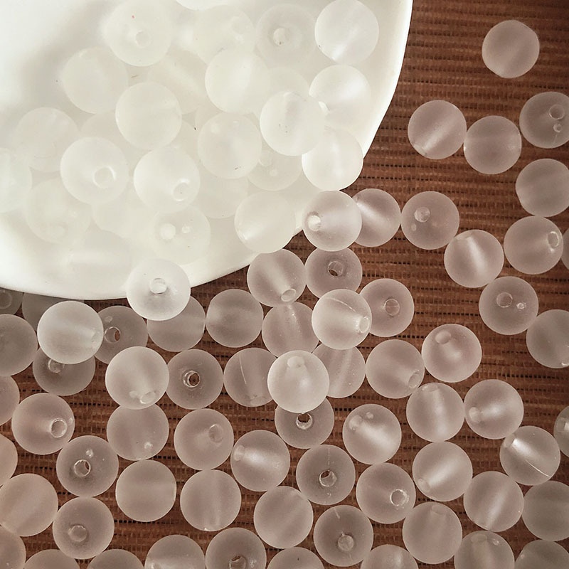 Hạt tròn màu kẹo tùy chọn dùng làm trang sức DIY đa dụng