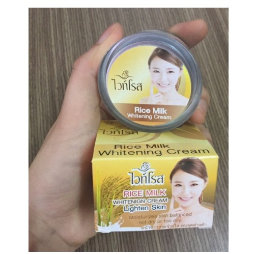 Kem dưỡng trắng Rice Milk Whitening Cream