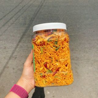 Khô gà lá chanh hủ 500g