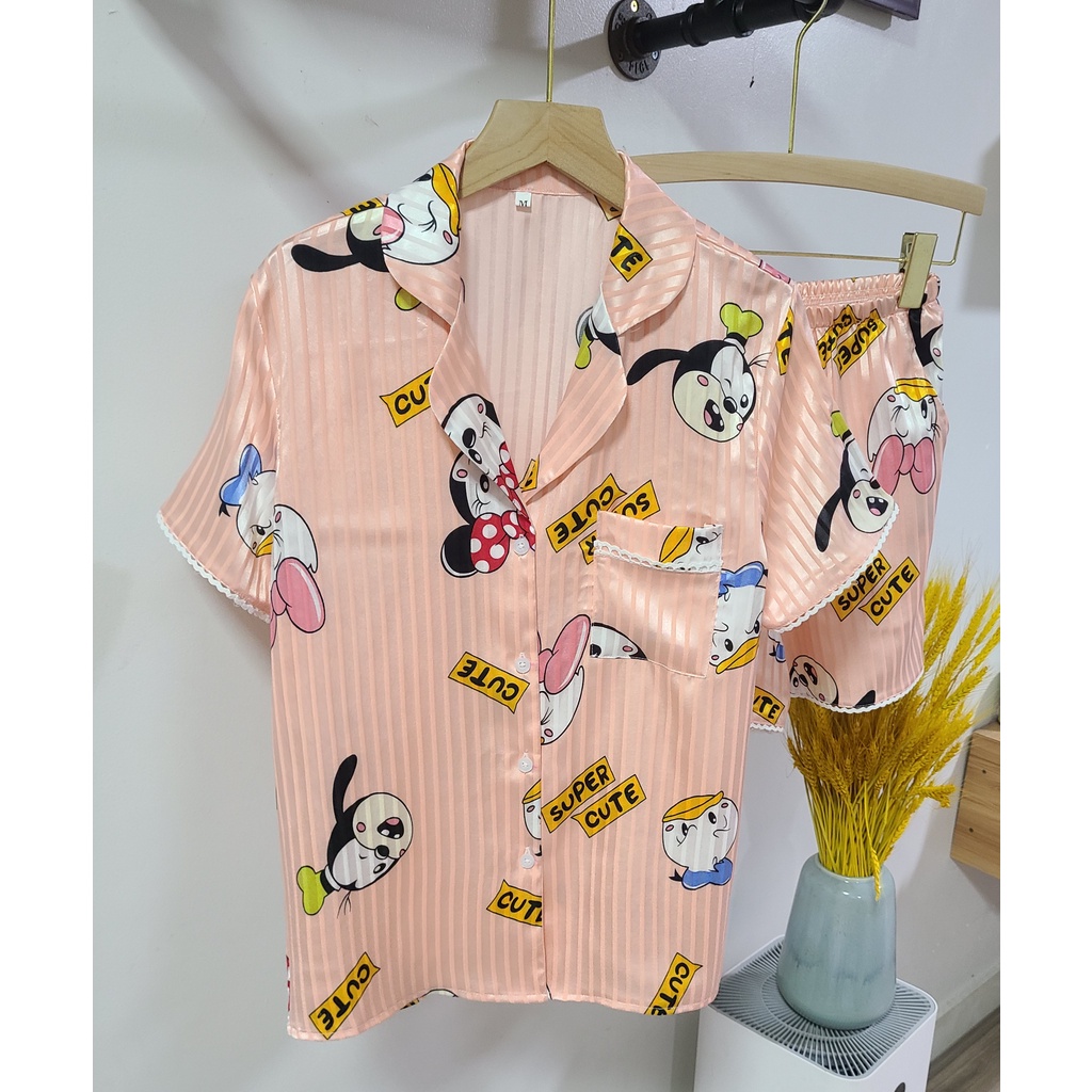 CỰC XINH-BỘ CÁNH TIÊN VẢI LỤA HÀN QUỐC[𝘼̉𝙣𝙝 𝙩𝙝𝙖̣̂𝙩 + 𝙑𝙞𝙙𝙚𝙤] CHẤT VẢI MỀM ĐẸP VÀ THẤM MÔ HÔI CỰC TỐT