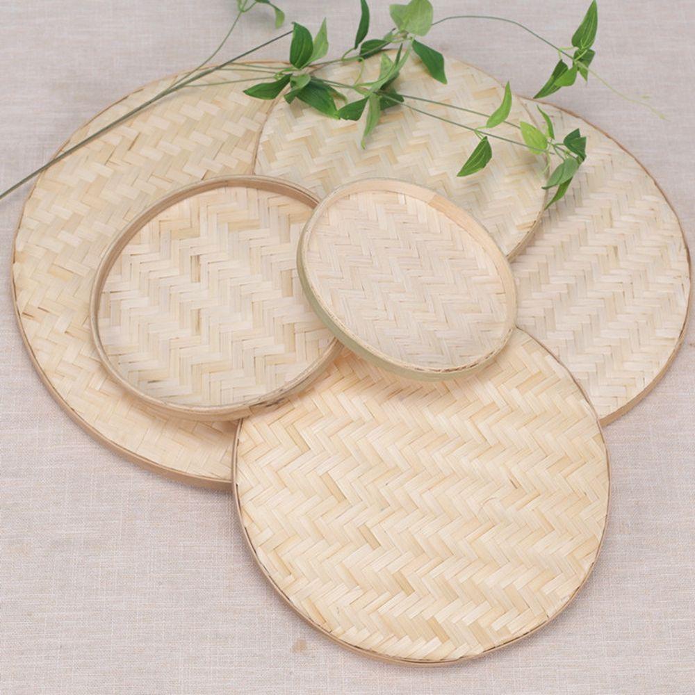 Khay Đựng Bánh Mì / Trà / Cà Phê Bằng Tre Đan Tay DIY