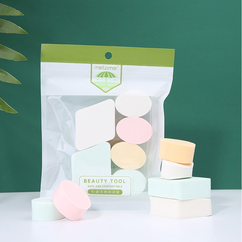 Set Bông Mút Trang Điểm Hình Dáng Xinh Xắn Meilamei