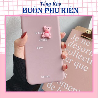Ốp lưng iphone gấu fuzzy tí hon - full các dòng từ iphone 5 - đến 11 promax - tkpk