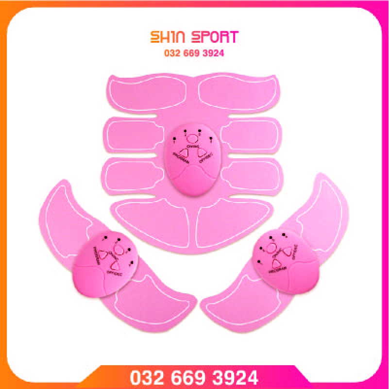 Bộ 3 Máy Tập Gym Massage thon gọn bụng, bắp tay - Máy rung giảm mỡ