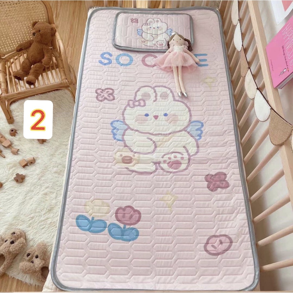 Chiếu điều hòa+gối cho bé_