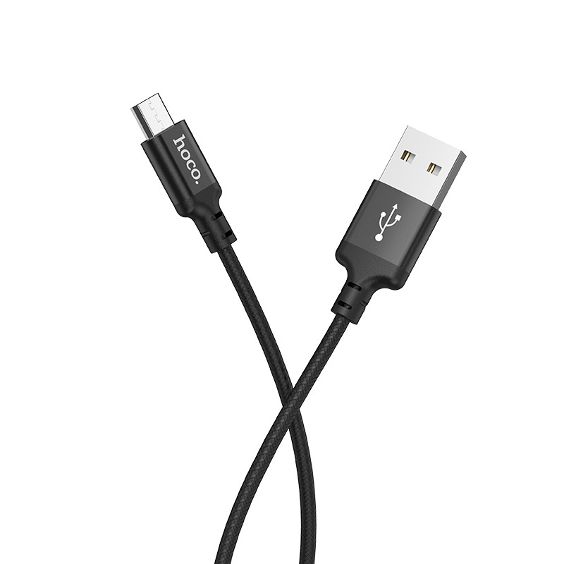 Dây sạc micro usb bọc dù hoco x14 - cáp sạc bọc dù dây dài 1m 2m hoco x14 - vienthonghn