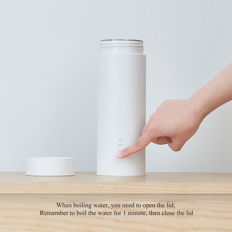 Xiaomi Youpin Bình đựng nước Viomi giữ nhiệt thông minh chất liệu thép không gỉ dung tích 400ml