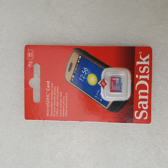 Thẻ Nhớ Microsd Sandisk 16gb