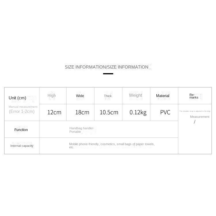 Túi Đựng Mỹ Phẩm Pvc Màu Gradient Phong Cách Hàn Quốc Mẫu Mới Năm 2021