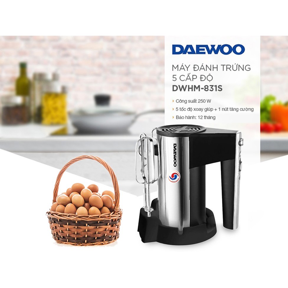 Máy đánh trứng DAEWOO DWHM-831S