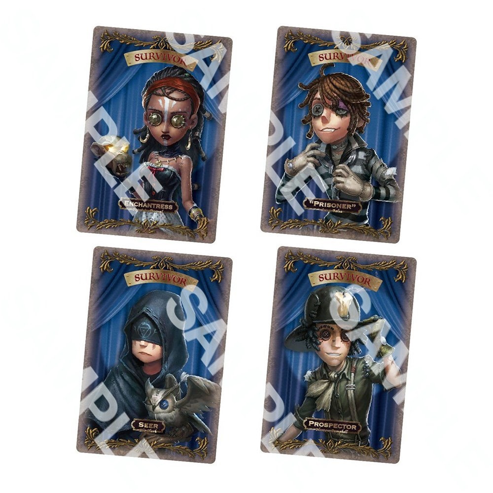 Ảnh card bo góc in hình nhân vật game IDENTITY V M1 anime chibi sưu tầm thẻ bo viền 5*8cm