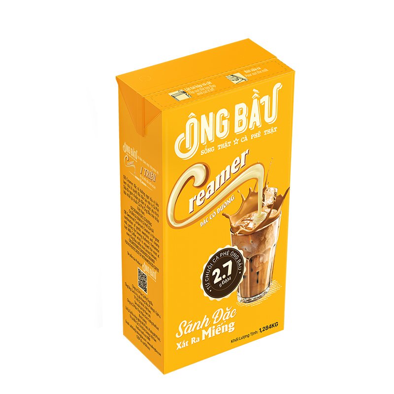 Creamer Đặc Có Đường Ông Bầu Hộp 1284g - Thương hiệu NUTIFOOD - YOOSOO MALL