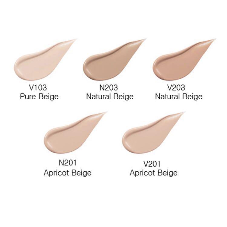 Bộ Kit Kem Nền Trang Điểm TheFaceShop Ink Lasting Foundation Trial Kit (8ml x 8g)