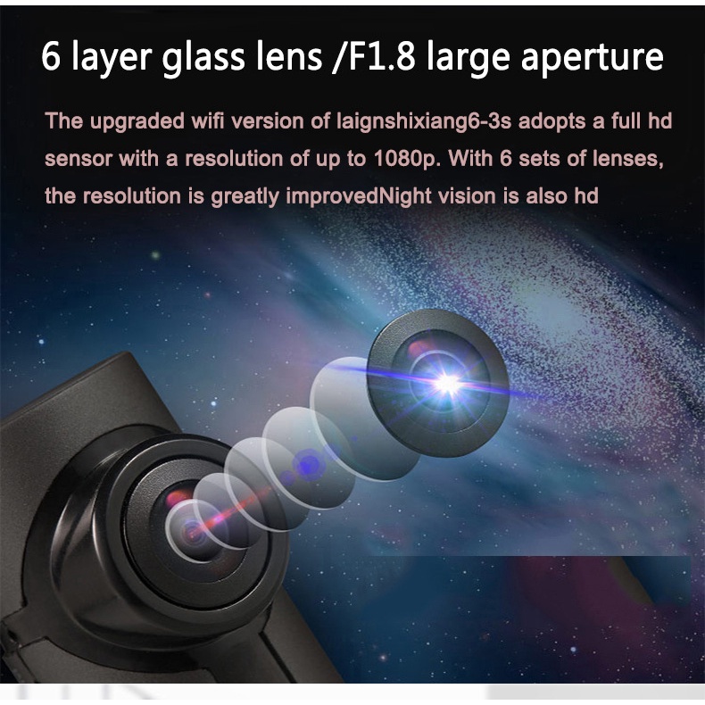 Camera Hành Trình Xe Hơi HD Không Dây Có Tầm Nhìn Đêm Phong Cách Mới | BigBuy360 - bigbuy360.vn