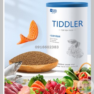 Cám bổ sung vitamin cho cá 7 màu-cá nhỏ-cám cho cá cảnh-thức ăn cá bé