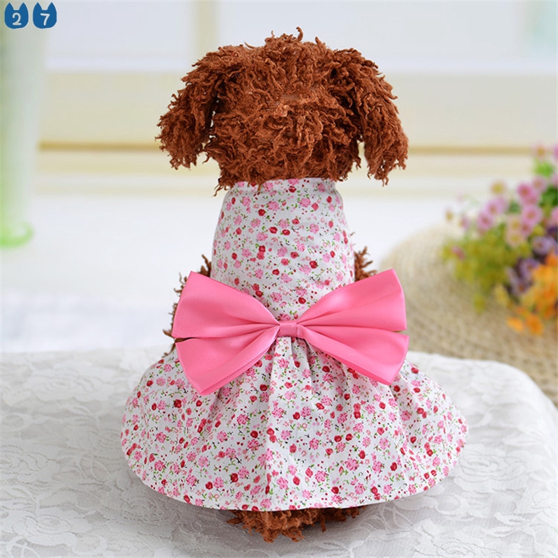 Đầm Mùa Hè Xinh Xắn Dễ Thương Size XS-XL Cho Cún Cưng