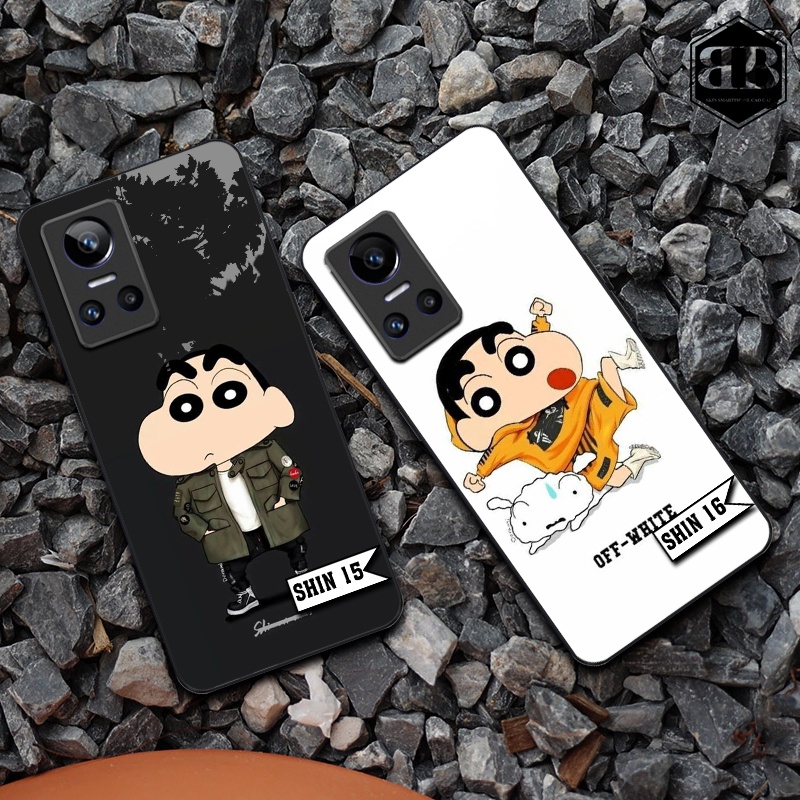 Ốp lưng kính cường lực Realme GT Neo 3 hình shin