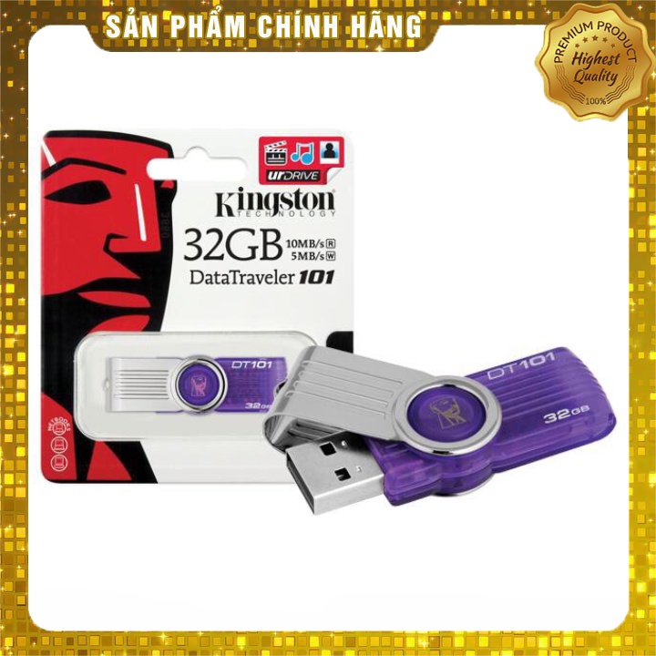 USB 2GB/4GB/8GB/16GB/32GB Kingston Hàng Chuẩn FPT