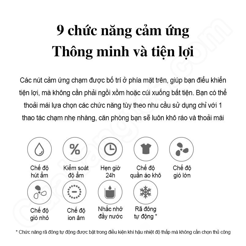 Máy Hút Ẩm Không Khí Trong Nhà Xiaomi Deerma DT16C | BigBuy360 - bigbuy360.vn