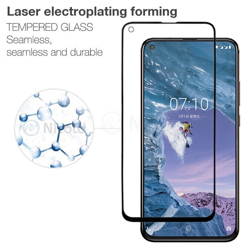 Kính Cường Lực Bảo Vệ Toàn Màn Hình Cho Nokia X71 X5 X6 X7 Nokia X10 X20