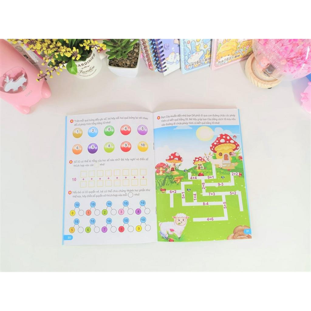 Sách - Combo 5 cuốn Vở Ô Ly Tập Tô - Tập Viết, Hành trang vào lớp 1  - Ndbooks