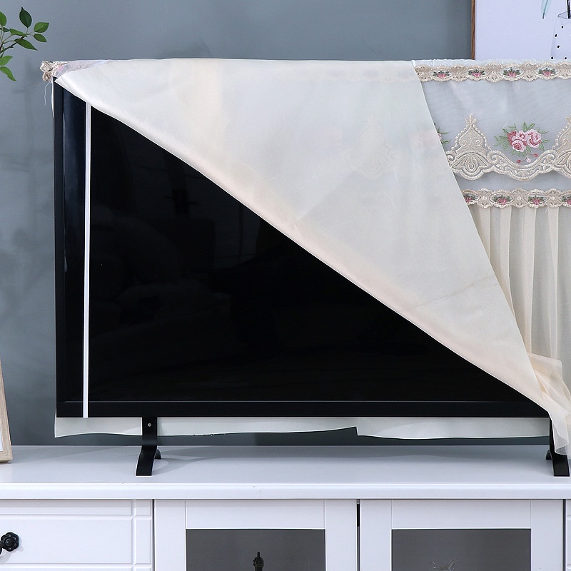 Tấm Vải Ren Phủ TV Chống Bụi Chống Thấm Nước 32-55 inch Ốp