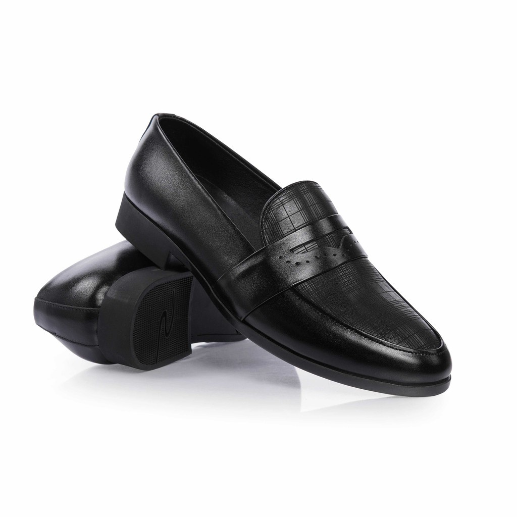 Giày Lười Nam Công Sở, Chuẩn da bò 100%,