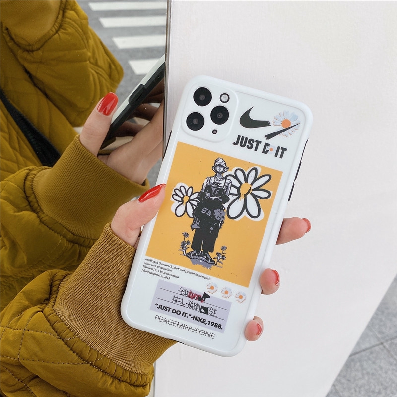 Ốp điện thoại hình hoa cúc cho IPHONE 11 PRO MAX I7 I8 PLUS XR XS MAX | BigBuy360 - bigbuy360.vn