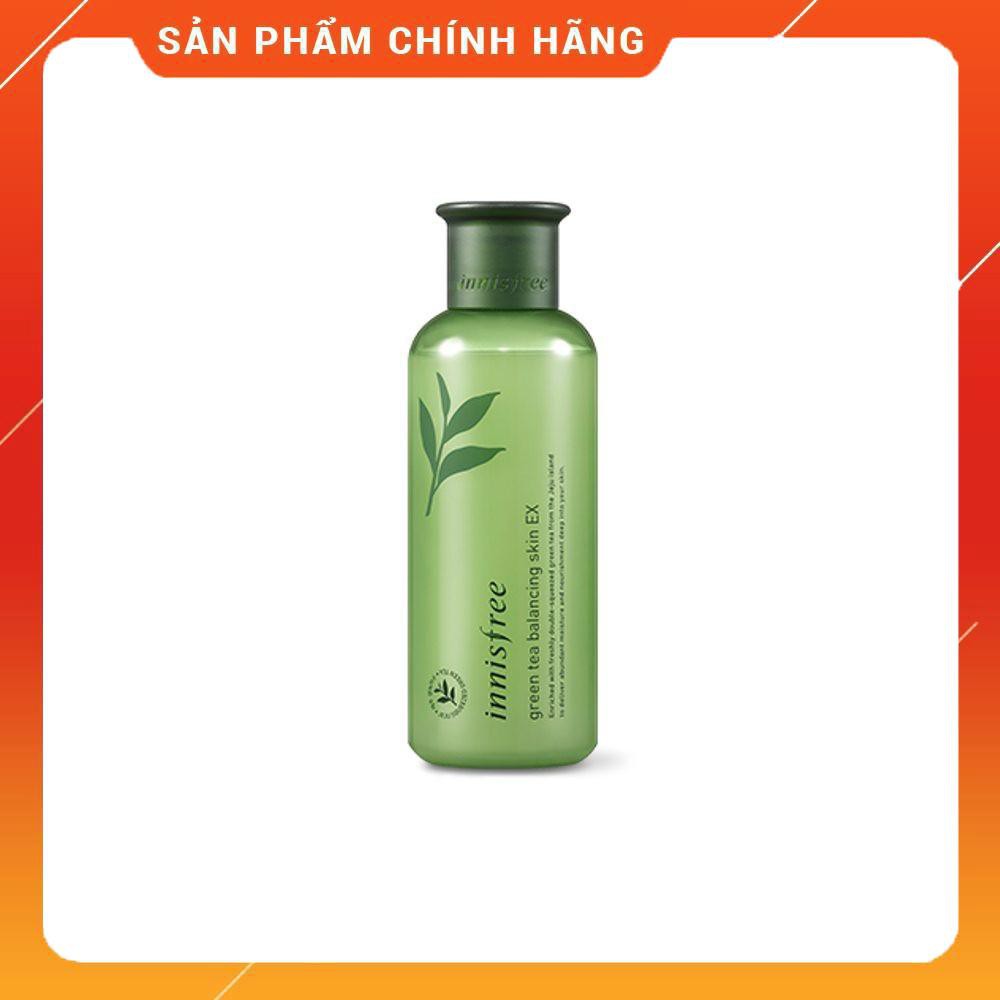 NƯỚC HOA HỒNG TỪ TRÀ XANH DÀNH CHO DA HỖN HỢP INNISFREE GREEN TEA BALANCING SKIN EX [Mĩ Phẩm Gía Sỉ 89]