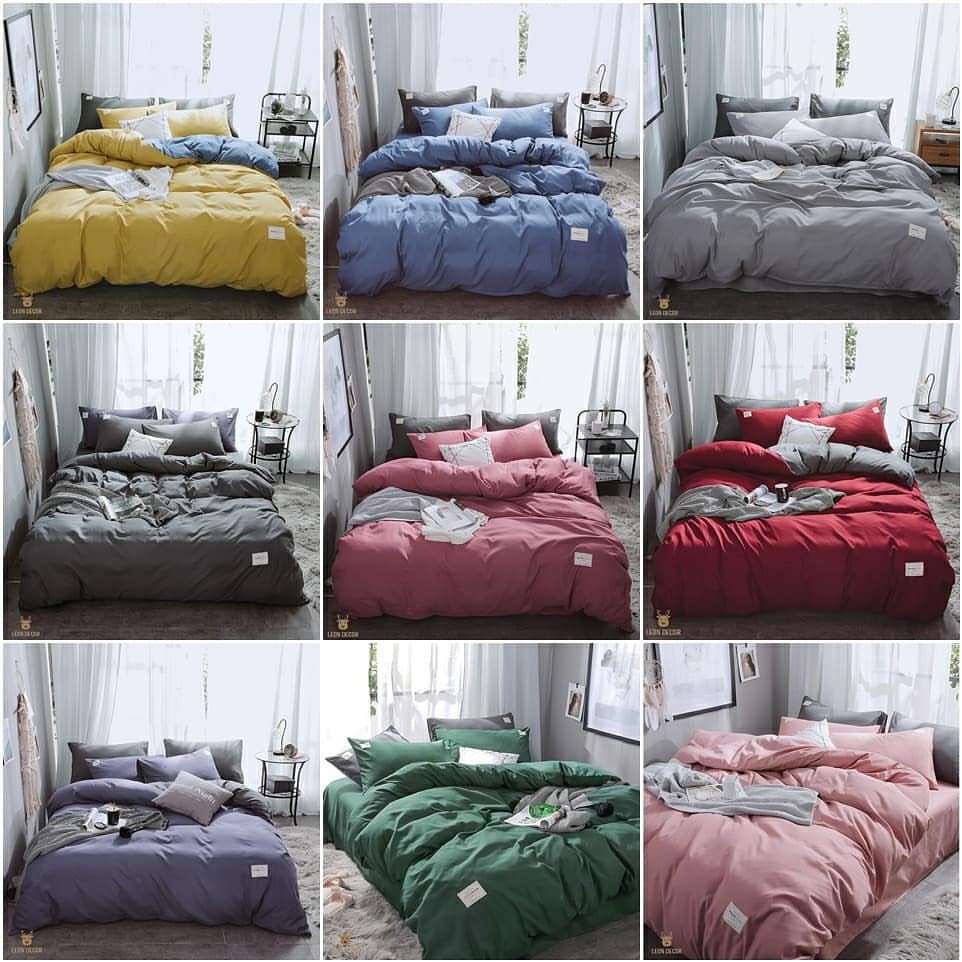 Bộ Chăn Ga Cotton TC CÁC MẪU PHỐI GA GHI💖chăn, ga, cotton, ga nệm, chăn ga, cotton poly, chăn nệm, chăn ga gối, bedding