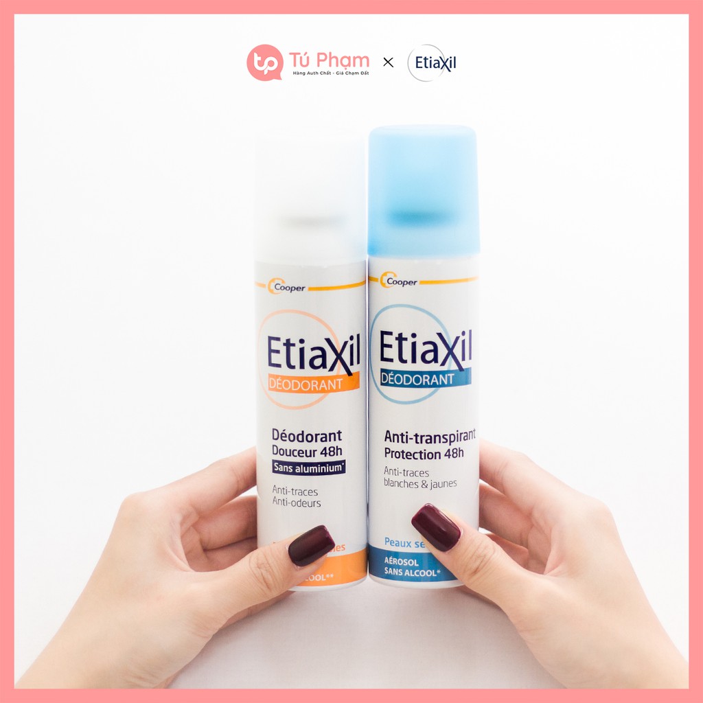 Xịt Khử Mùi EtiaXil Deodorant 48h 150ml