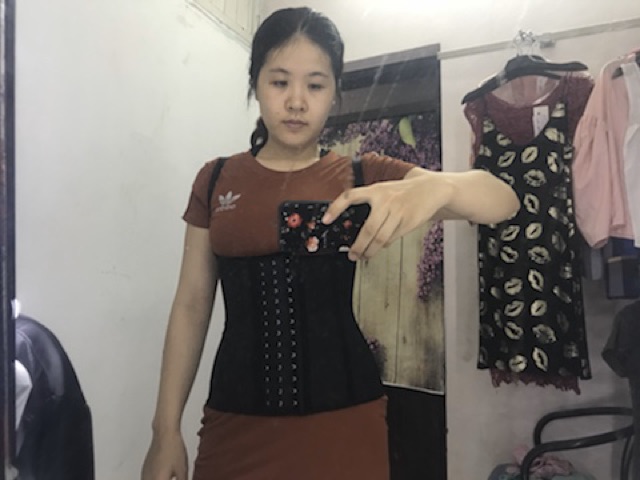 Đai nịt bụng gile latex thông hơi dài 29 cm( cho nàng nhiều mỡ lưng ) | BigBuy360 - bigbuy360.vn