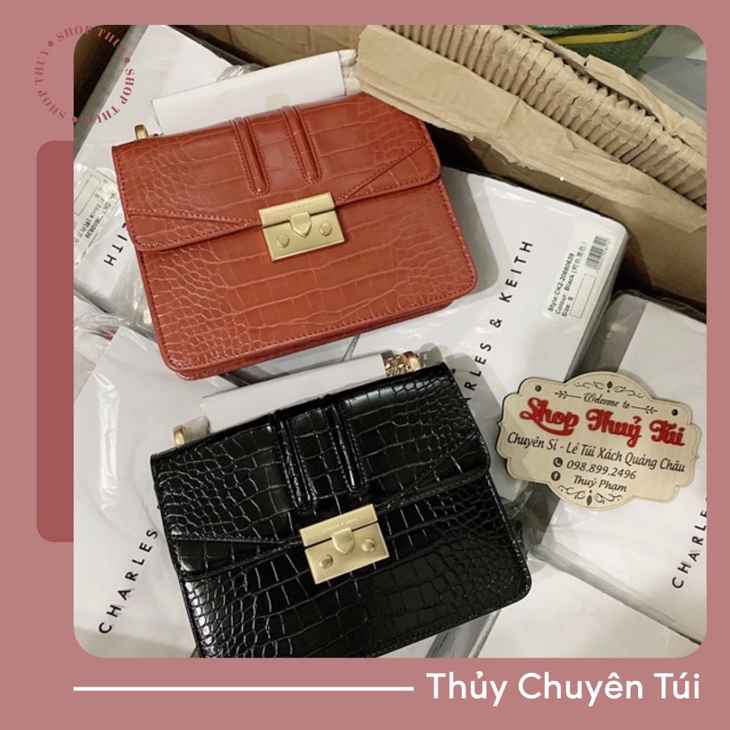 Túi CK quỳnh dây xích vàng