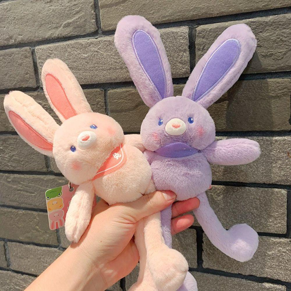 LANFY Móc Khóa Hình Thỏ Kéo Ba Lô Dễ Thương Charms
