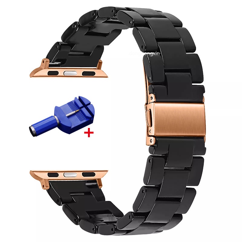 Dây Đeo Đồng Hồ Apple 44mm 40mm 38mm 42mm Thời Trang Cho iwatch Serie 3 4 5 6 se 7