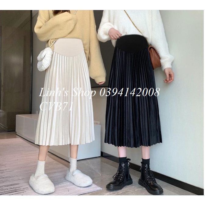 Chân Váy Bầu DIỆN LỄ TẾT CỰC XINH CVB71