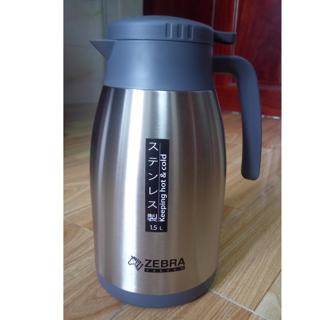 Bình giữ nhiệt có mỏ rót nước Zebra - 112965 - 1, 5 lít