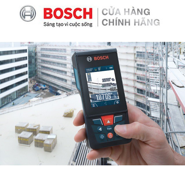 [CHÍNH HÃNG] Máy Đo Khoảng Cách Laser Bosch GLM 150 C, Giá Đại Lý Cấp 1, Bảo Hành Tại TTBH Toàn Quốc