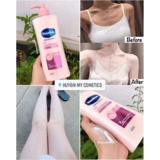 Chính Hãng] Sữa Dưỡng Thể Vaseline 3x UV Lightening Thái Lan 400ml.