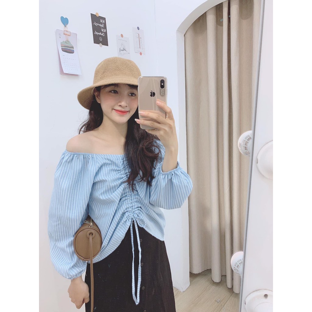 MŨ BUCKET Ulzzang dạ Heominhon - hàng Loại 1